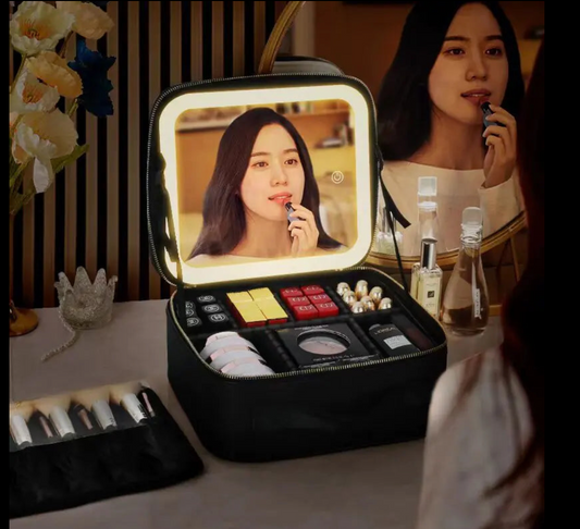 Illuminate Your Beauty Routine: Discover the LED Light Cosmetic Bag