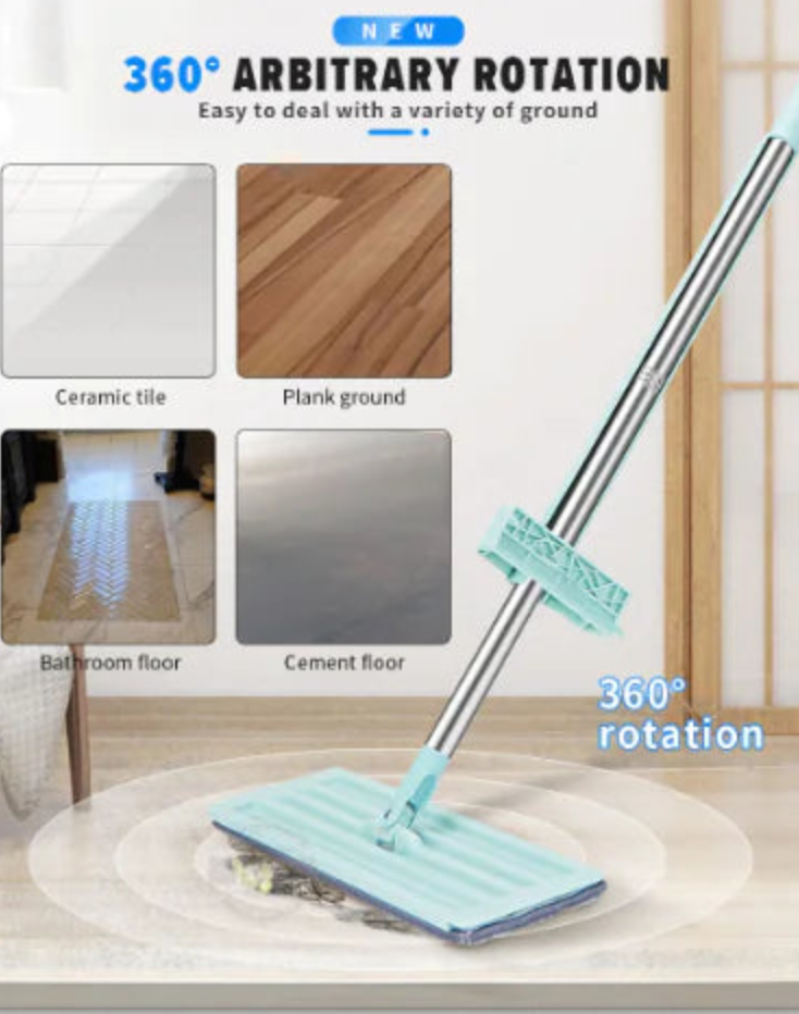 Effortless Cleaning: Mastering Messes with the Ultimate Microfiber Floor Mop