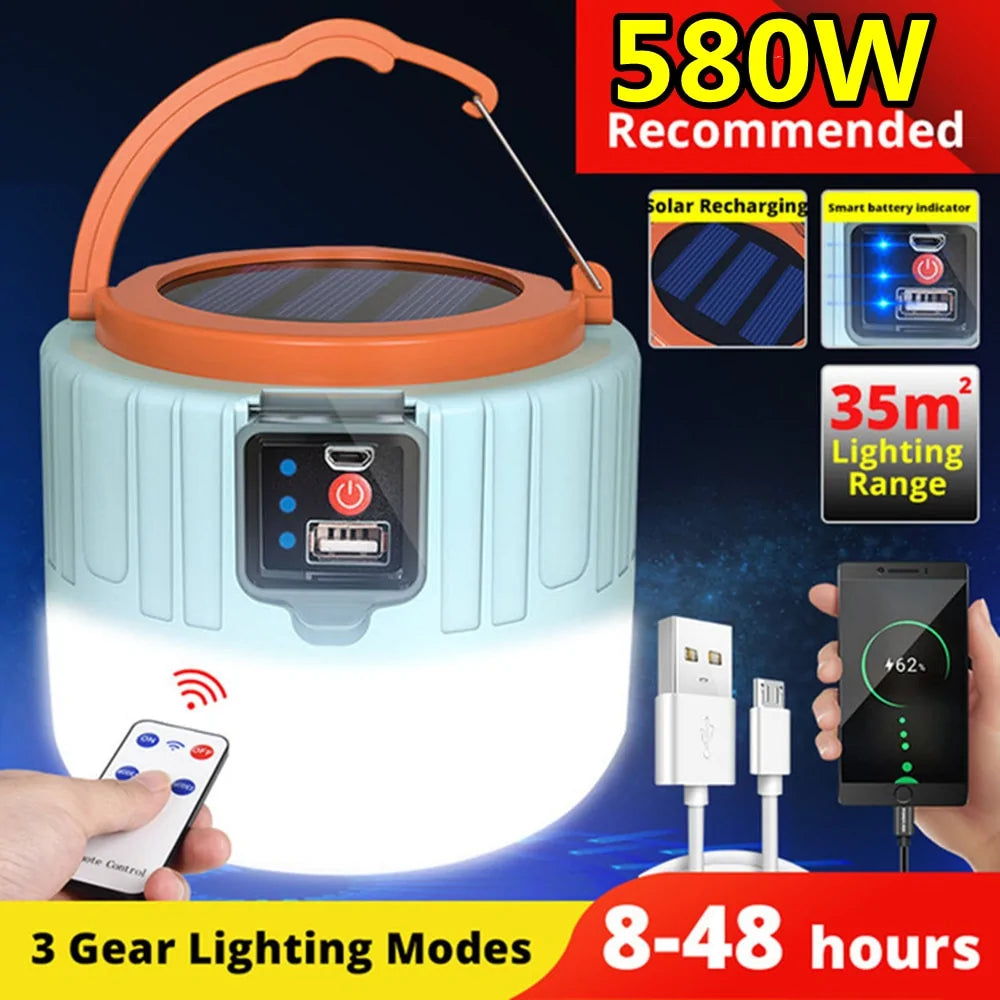 Solar Powered Camping Lights