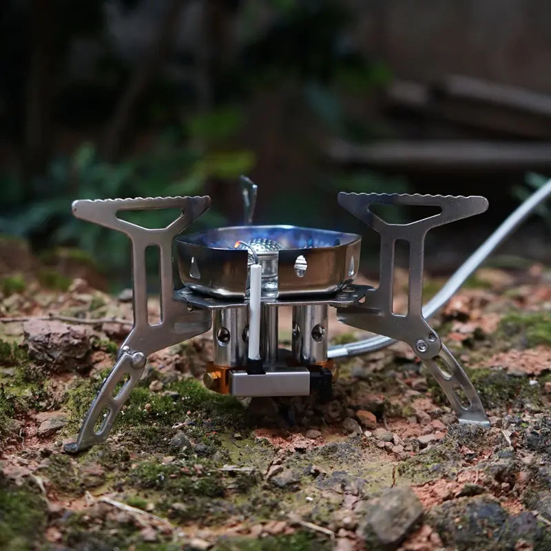 Three Head Camping Stove