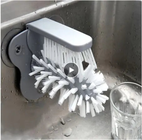 Bottle scrubber tool