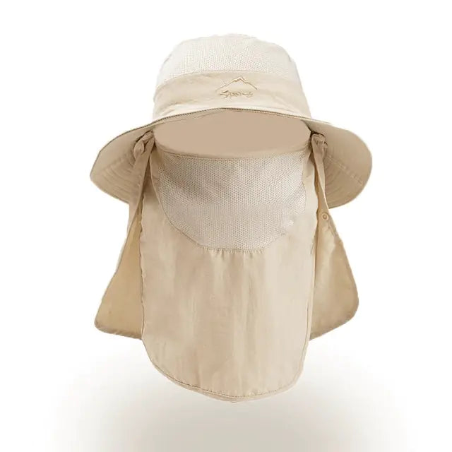 Sun Camping Removable Hat