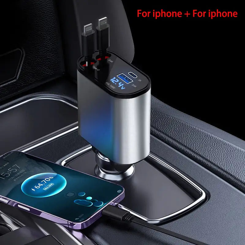 Retractable Car Charger 