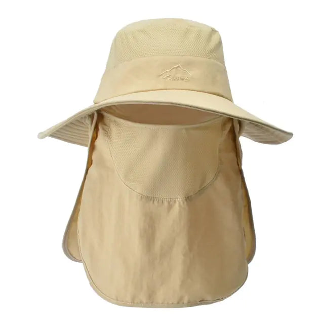 Sun Camping Removable Hat