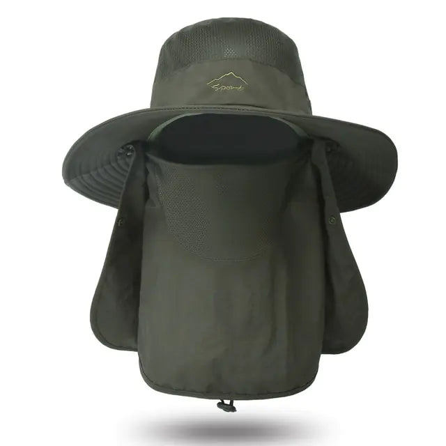 Sun Camping Removable Hat