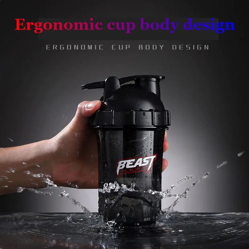 Protein Shaker Water Bottle