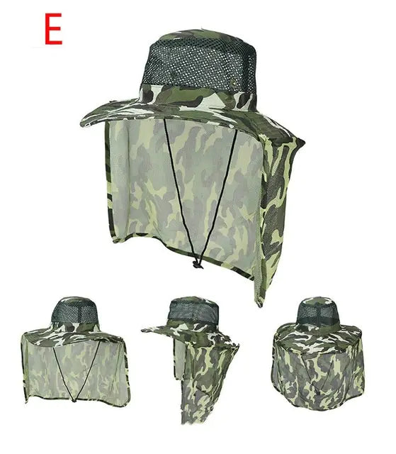 Sun Camping Removable Hat