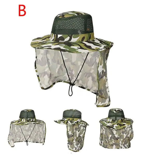 Sun Camping Removable Hat